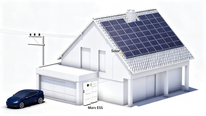 Cum să împerechezi stocarea energiei rezidențiale cu suporturi solare de acoperiș pentru sistemele energetice de acasă