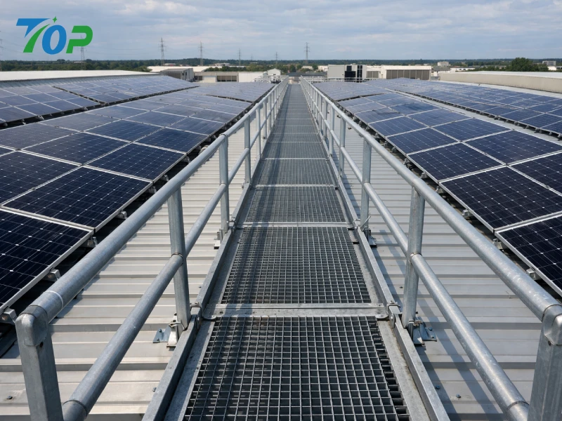 Importanța sistemelor de pasarele solare în siguranța acoperișurilor comerciale și industriale