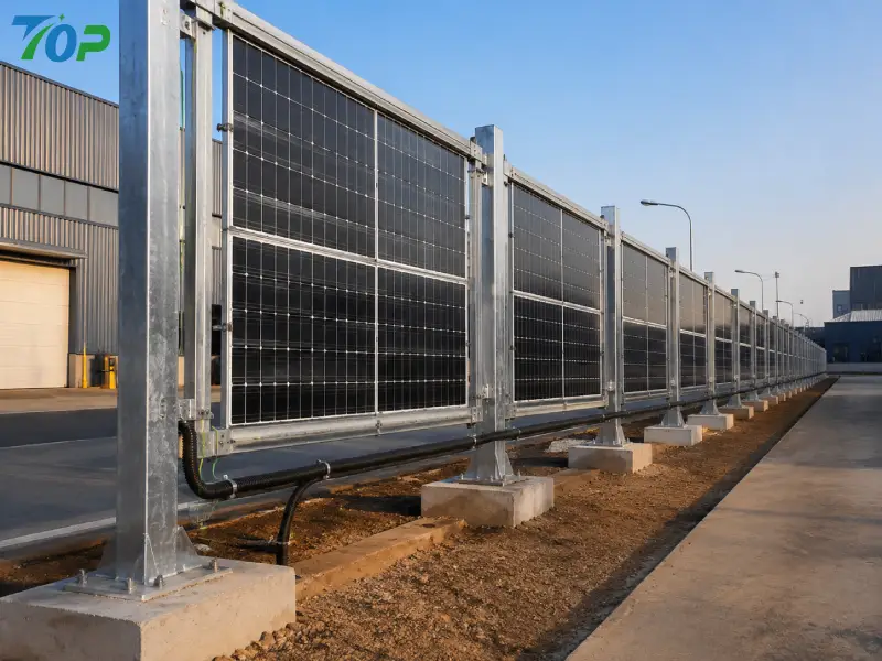 Protecția perimetrului industrial: valoarea investiției duble a gardurilor solare Protecția perimetrului industrial: valoarea investiției duble a gardurilor solare