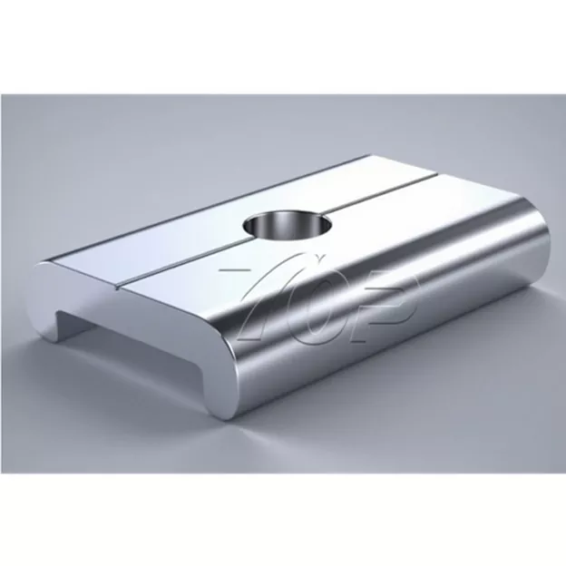 Clemă de șină de montare a panoului solar din aluminiu